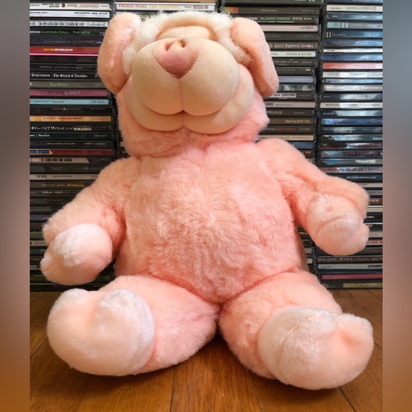 Vintage Plush 24K Polar Puff Pigalilly Dumplings Hand Puppet - Picture 3 of 11